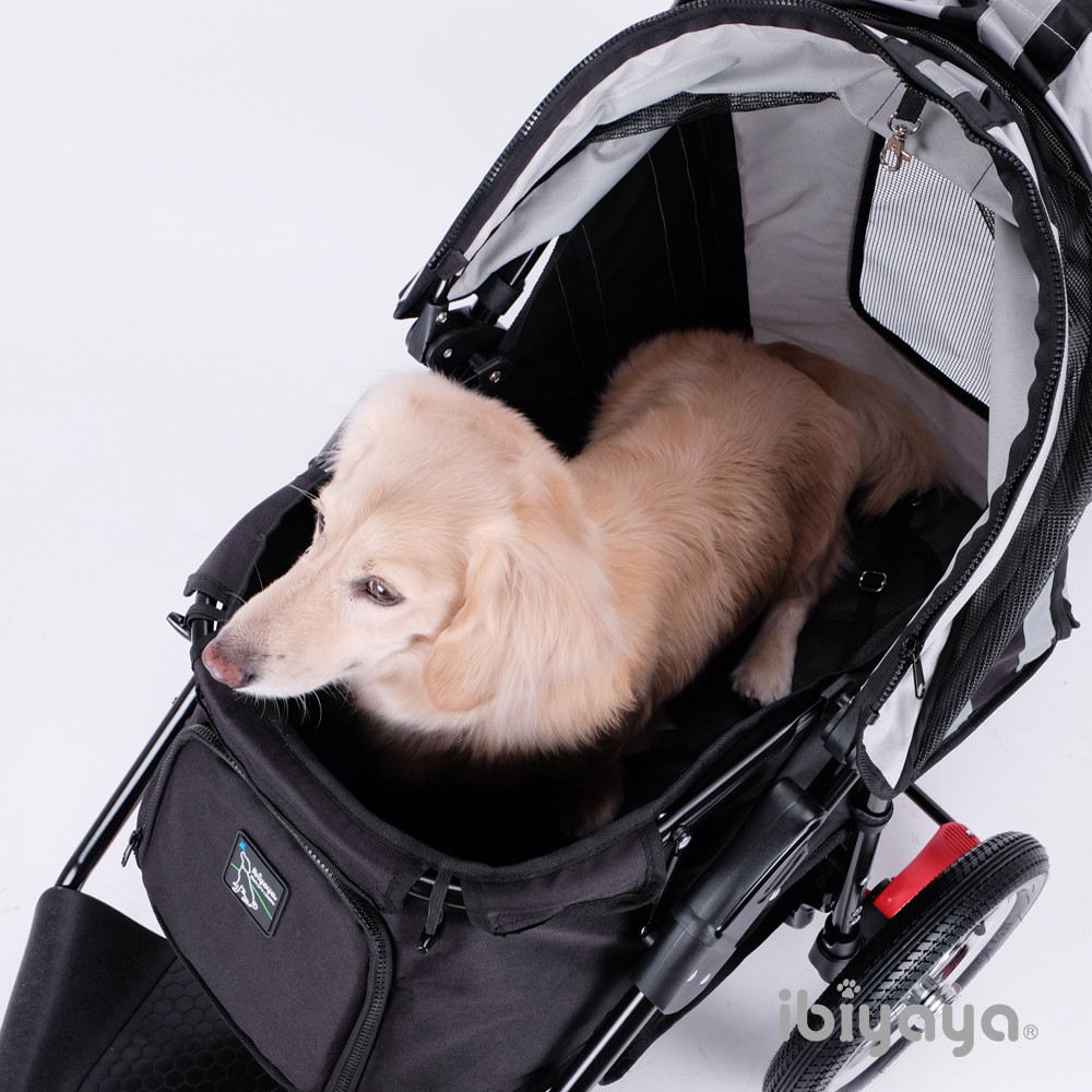 Xe đẩy cho thú cưng IBIYAYA TURBO PET JOGGER (BLACK) (100x54x105cm)