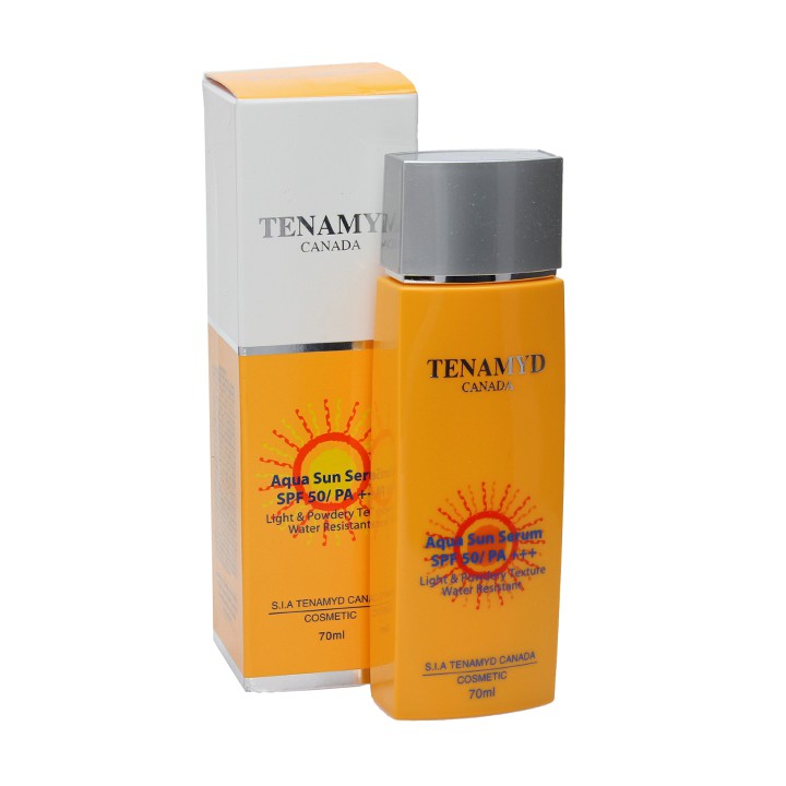 [HÀNG NHẬP KHẨU]Huyết Thanh Tinh Chất Chống Nắng TENAMYD Aqua Sun Serum SPF50/PA+++(Kem Chống Nắng)Dạng Nước Mọi Loại Da