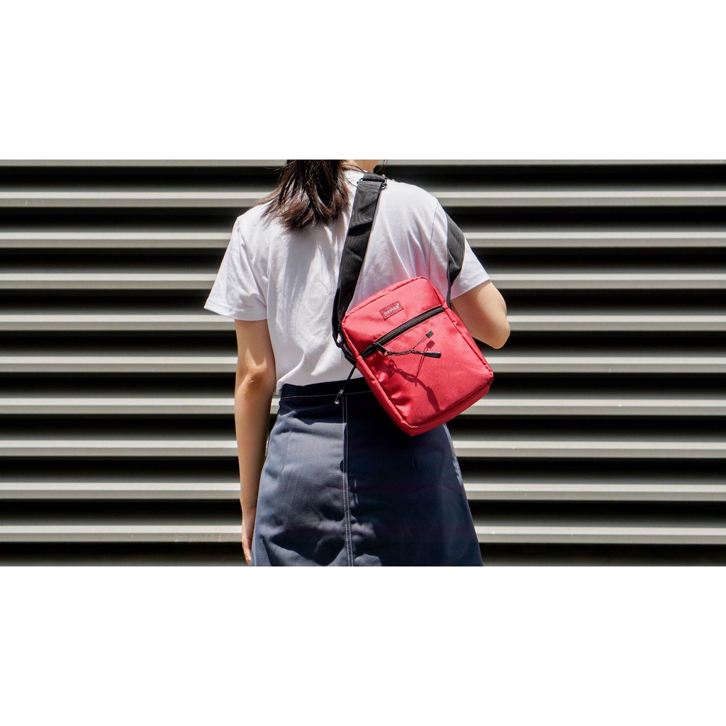 BAR HAVIAS túi đeo chéo mini nam nữ vải Oxford Premium