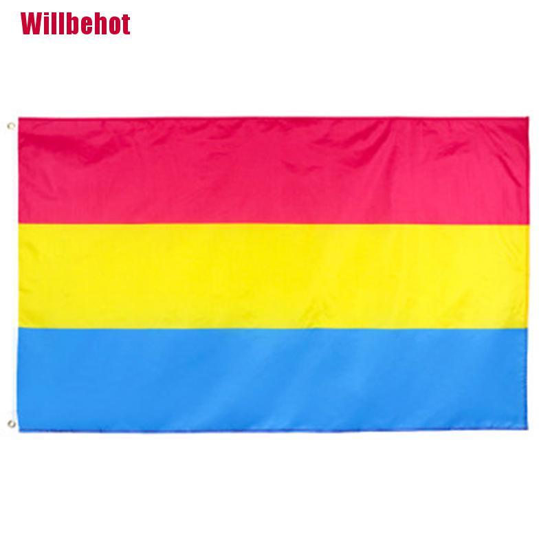 1 Lá Cờ Lgbt Cao 90X150Cm Chất Lượng Cao
