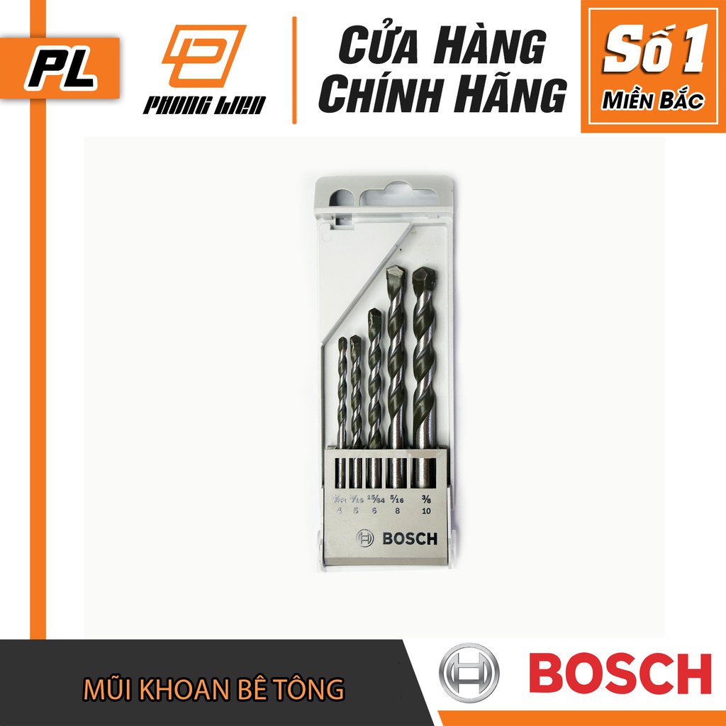 Bộ mũi khoan bê tông Bosch 2608680798 - Hàng Chính Hãng