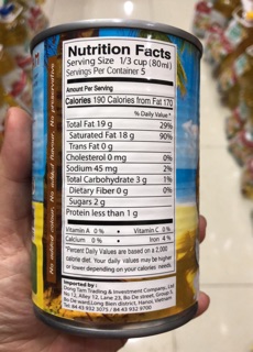 Nước cốt dừa Coconut 400ml