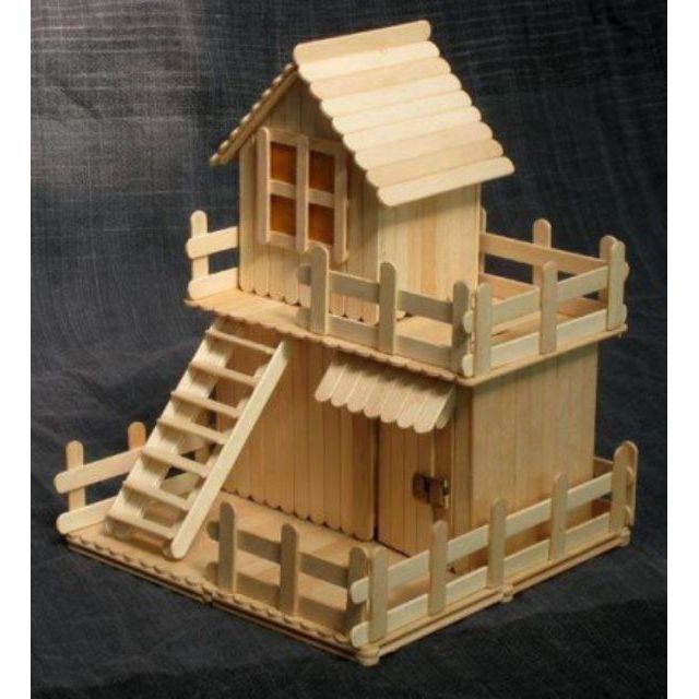 Combo 10kg que kem, que gỗ đủ kích thước làm mô hình ,nhà handmade