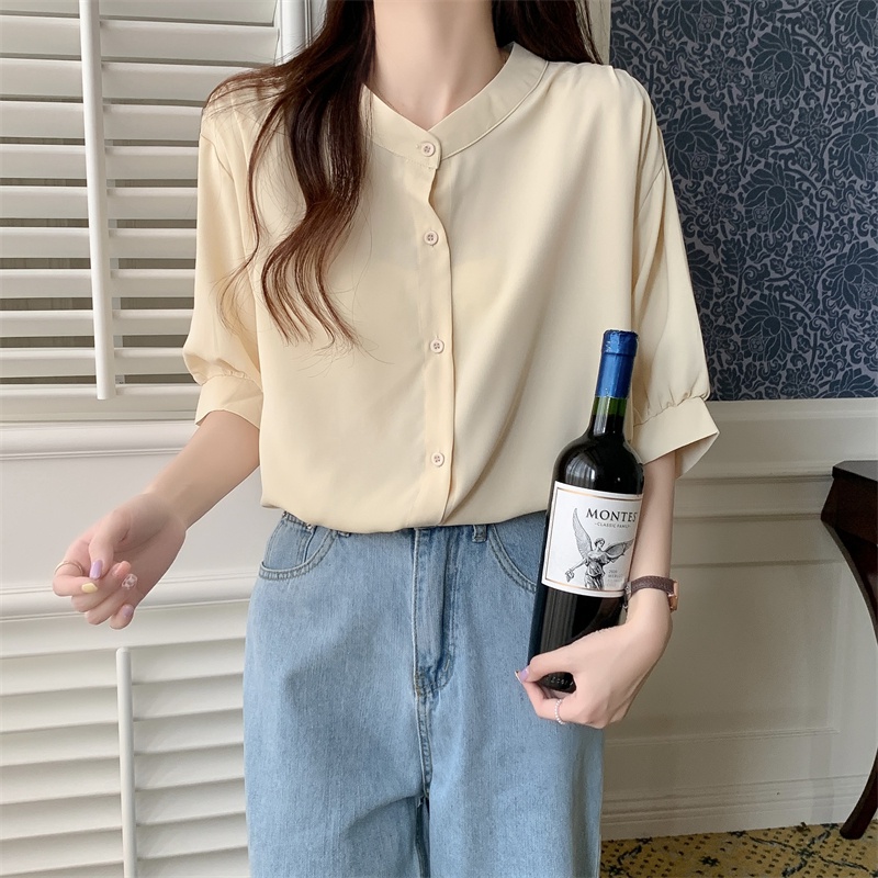 Áo Sơ Mi Nữ Dáng Rộng Thời Trang Mùa Hè Mới