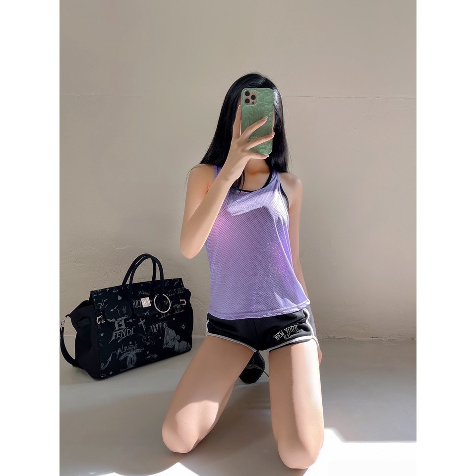 Áo tanktop lưới có bra 022