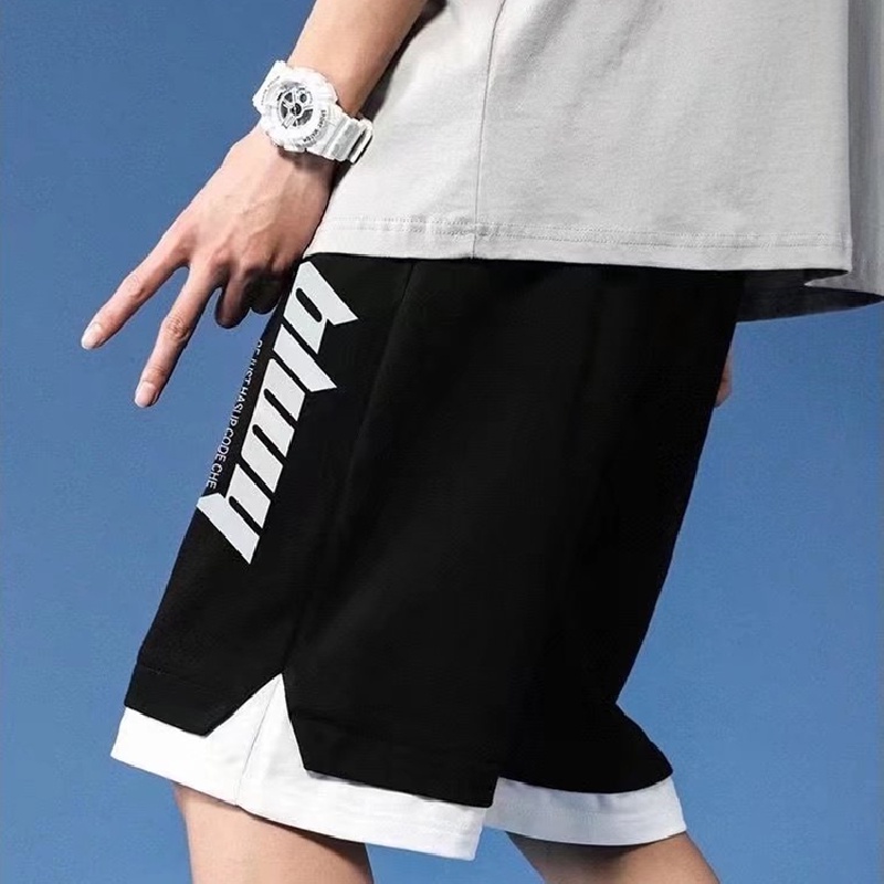 Quần Short Thể Thao Nam Phong Cách Hip Hop Năng Động