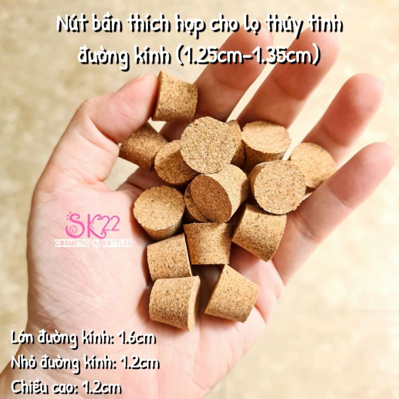 NÚT BẦN CHAI THỦY TINH/CHAI RƯỢU