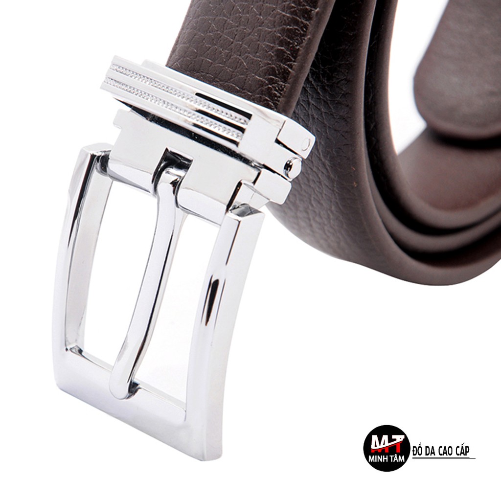 Thắt lưng nữ Minh Tâm da bò 3 lớp MT711