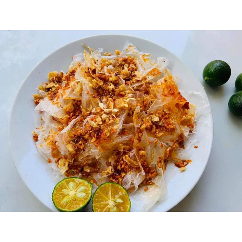 Bánh Tráng DẺO SATE TỎI MUỐI NHUYỄN siêu ngon siêu cay