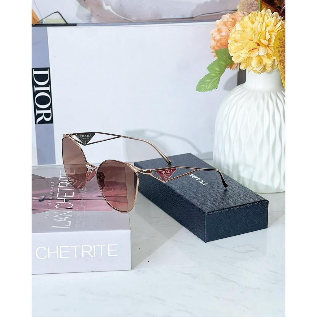 Kính mát chính hãng nữ Prada Neww collection  Ton màu hồng cam