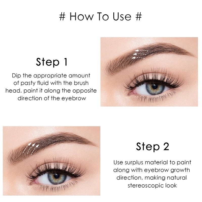 Kem Nhuộm Lông Mày CAKAILA Lâu Trôi Chống Thấm Nước