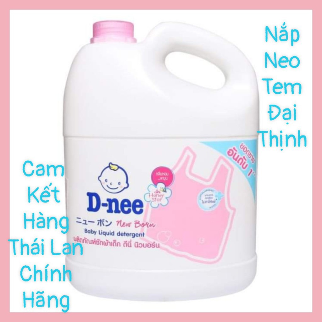 [HÀNG CHÍNH HÃNG] Nước giặt dnee 3000L mẫu mới nắp Neo chính hãng công ty ĐẠI THỊNH