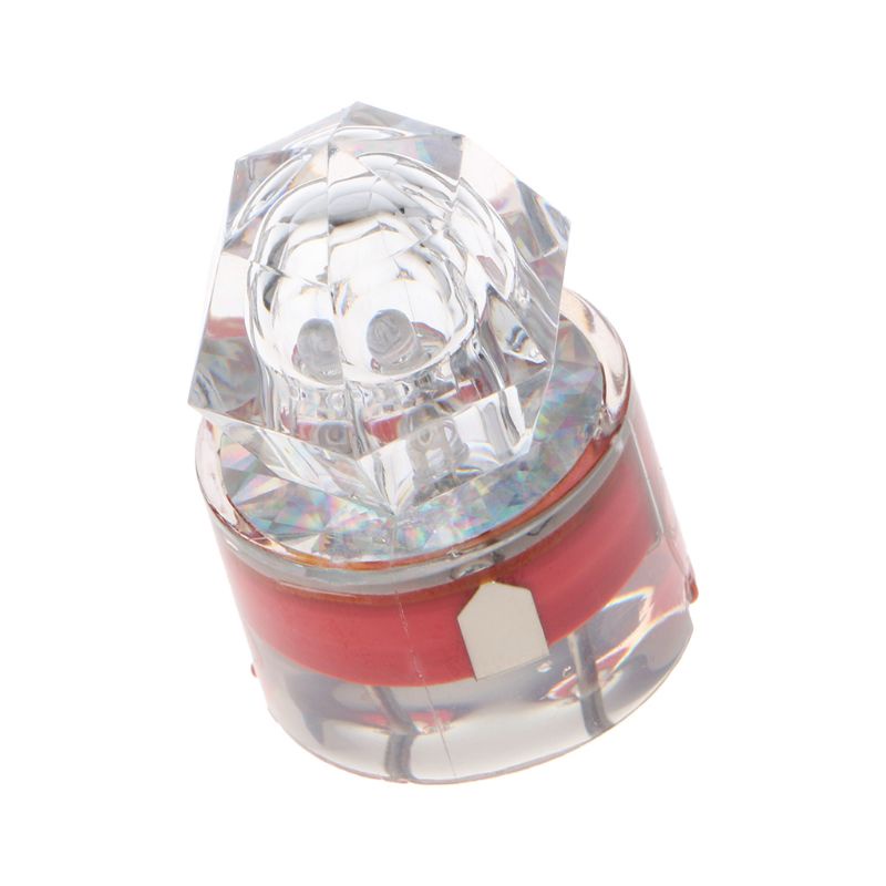 Mồi Câu Cá Giả Hình Mực Có Đèn LED Nhấp Nháy Hình Giọt Nước Sâu