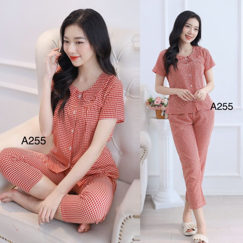 Quần áo mặc nhà lụa hàn mềm nhẹ mát cao cấp