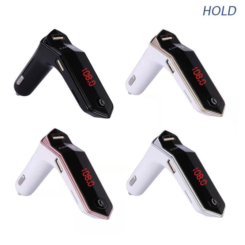 Bộ phát sóng FM tương thích với Bluetooth trên ô tô phát nhạc tùy chọn màu sắc