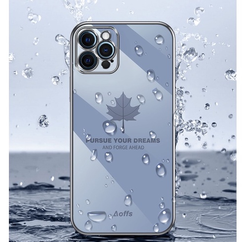QIANZI Ốp Lưng Mềm Chống Sốc Họa Tiết Lá Cho Samsung S21 S21 PLUS S21 + S21 Ultra S21 FE S22 S22 Ultra S22 PLUS