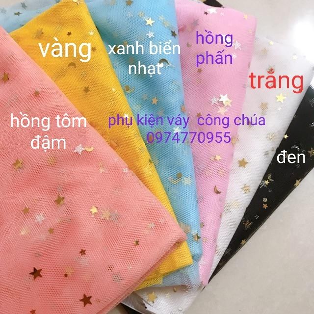 Voan lưới sao óng ánh