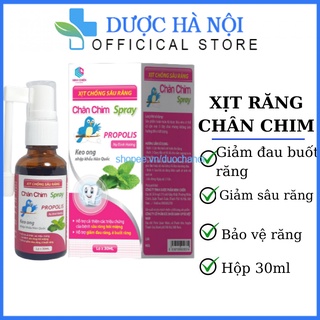 Xịt chống sâu răng Chân chim Spray - giảm đau răng , ê buốt