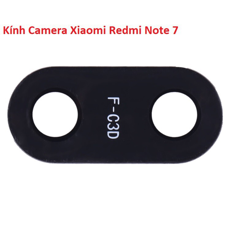Mặt kính camera sau XIAOMI Redmi Note 7 dành để thay thế mặt kính camera trầy vỡ bể cũ linh kiện thay thế