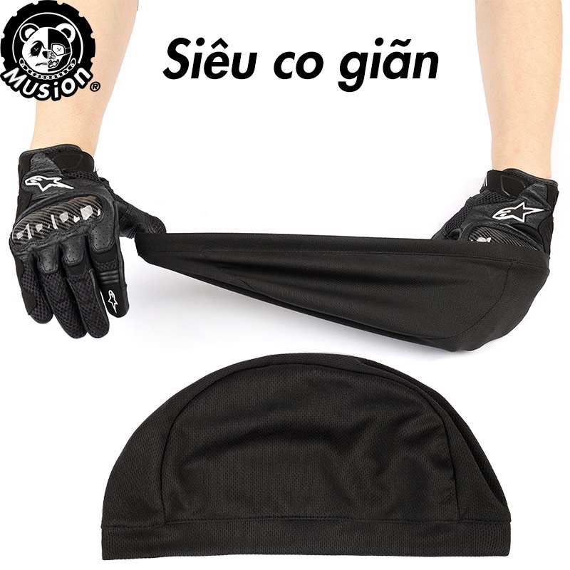 Combo (mũ lót nón bảo hiểm + bao tay chống nắng) nam nữ đều dùng được - NOON FASHION