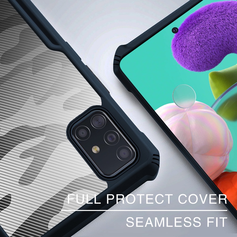 Ốp Điện Thoại Cứng Mỏng Chống Sốc Chống Rơi Họa Tiết Rằn Ri Cho Samsung Galaxy A71 A51 A10S A20S A11 A50 A50S A30S A20 A30