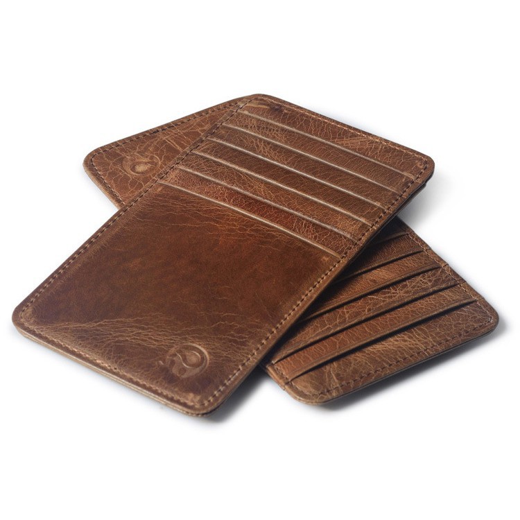 Ví Da Thật Đựng Namecard 12 ngăn