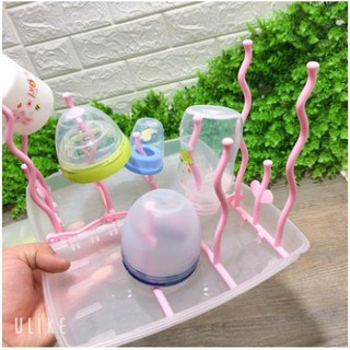 Khay úp bình sữa gấp gọn có hộp ( mẫu BNinh)