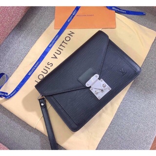 💥HÀNG 1:1💥Ví L Vê da thật nắp cài_Cặp da L Vê da nhập khẩu New