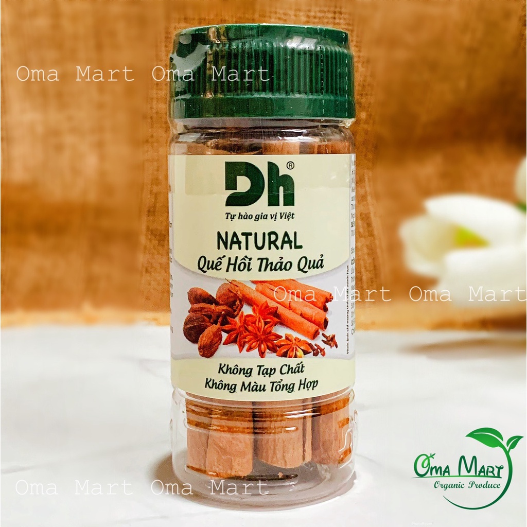 Hỗn hợp Quế Hồi Thảo quả nguyên chất DH Foods 25g