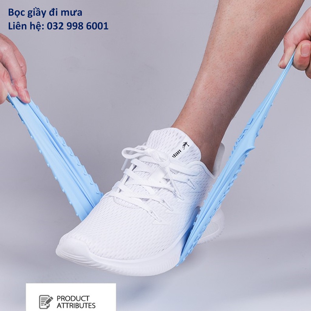 Bọc giày đàn hồi đi mưa Silicon siêu tiện lợi (có Video hướng dẫn) kinhchemat | BigBuy360 - bigbuy360.vn