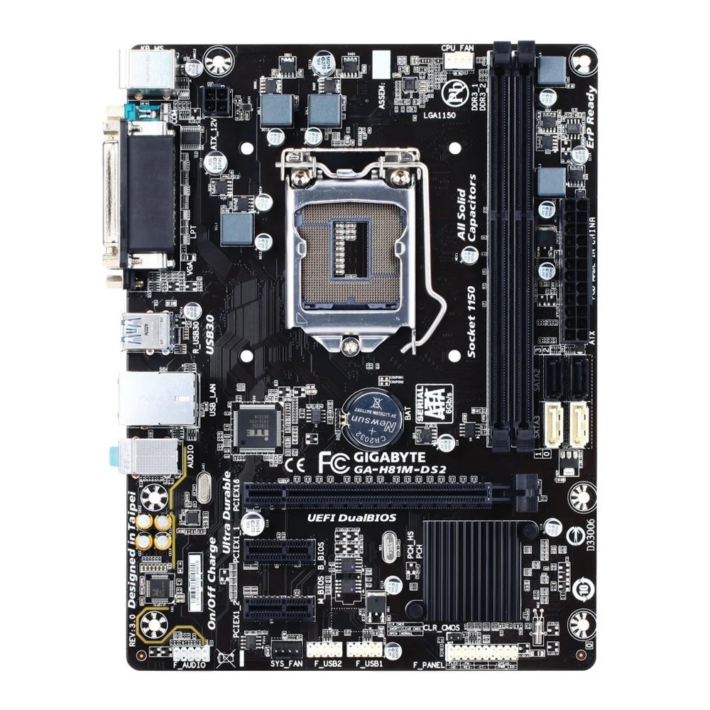 Main Gigabyte H81-DS2 Có Chặn Main Hỗ Trợ Socket 1150 (Giảm ngay 20k khi theo dõi Shop)