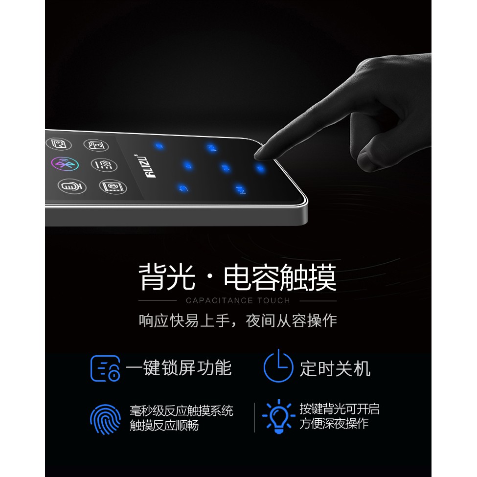 [MÃ 155ELSALE GIẢM 7% ĐƠN 300K] [BẢO HÀNH 1 ĐỔI 1] MÁY NGHE NHẠC XEM PHIM KHÔNG DÂY BLUETOOTH RUIZU D10 BỘ NHỚ 8GB