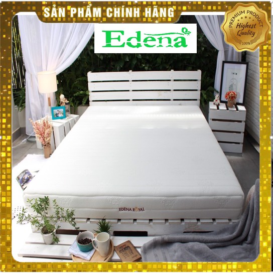 [ FREESHIP] Nệm Edena Royal, Cao su nhân tạo chính hãng, Nhiều lỗ thông thoáng, bảo hành 5 năm một đổi một