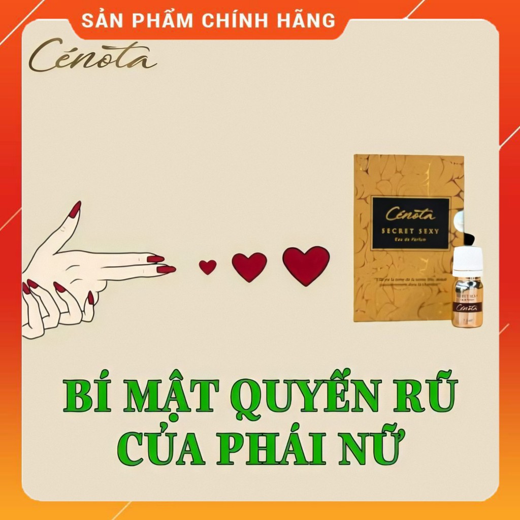 Nước Hoa Vùng Kín Cenota Secret Sexy 5ml - Chính hãng 100%