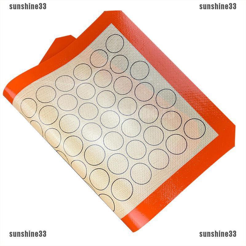 Tấm Lót Silicon Nướng Bánh Macaron Chống Dính Tiện Dụng