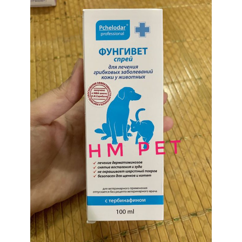 XỊT nấm cho cho chó mèo( Hàng Nga Khuyên dùng)