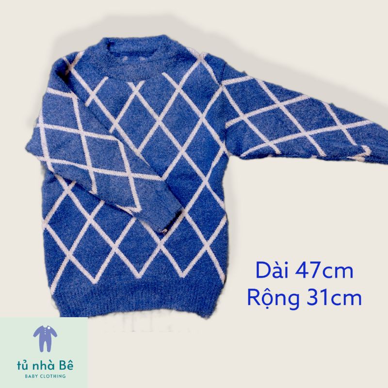 [ĐẦU MÙA GIÁ TỐT] Áo len cho bé chất liệu len lông, đa dạng mẫu mã size từ 7-30kg tùy mẫu