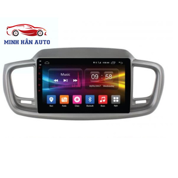 Bộ màn hình Android OLEDPRO WIFI RAM 2G ROM 32G cho xe SORENTO 2016-2018, trọn bộ màn hình, dây zăc zin theo xe