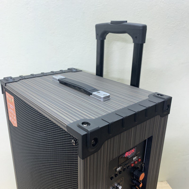 Loa kéo Karaoke  Audio A12, A10 Siêu bass 30cm, 25cm bluetooth 4.2 âm thanh 3D Hifi tặng 2 mic không dây Wiwu