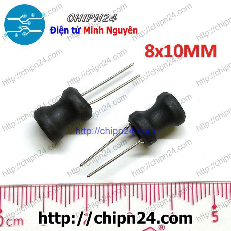 [4 CÁI] Cuộn cảm 8x10mm DIP 1.5A (68/100/150/220/330/470UH) - [Chọn Loại]