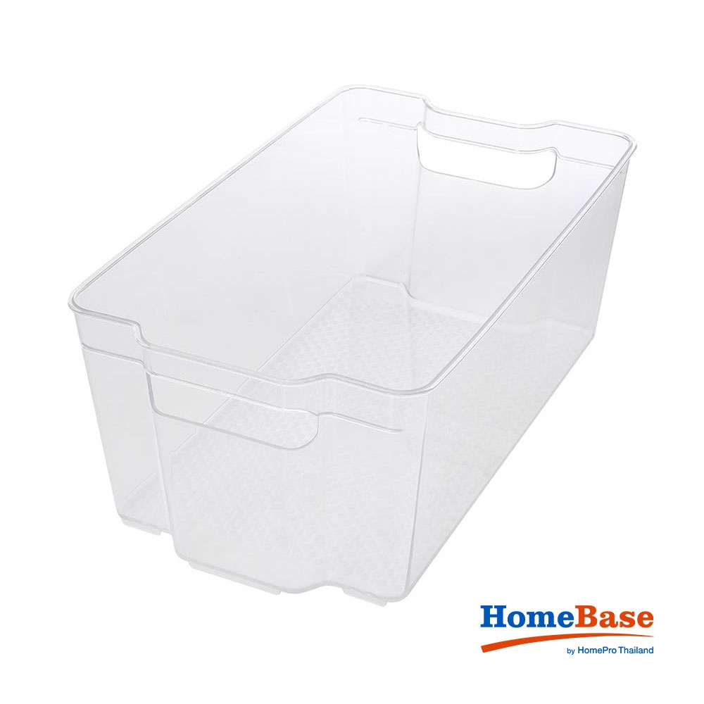 HomeBase KECH Hộp nhựa lưu trữ tủ lạnh có thể xếp chồng Thái Lan 9051 W37.5xD21.5xH15cm