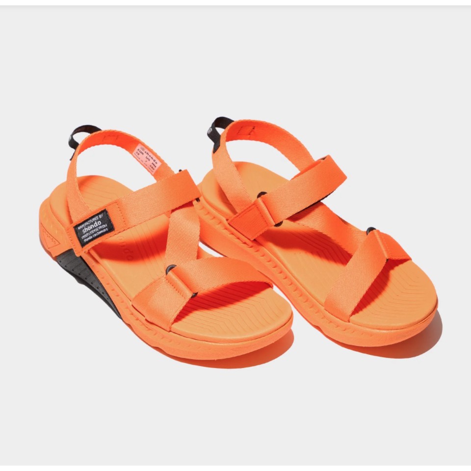 Giày Sandals Nam Nữ Unisex Shondo Racing Cam Dạ Full F7R8080