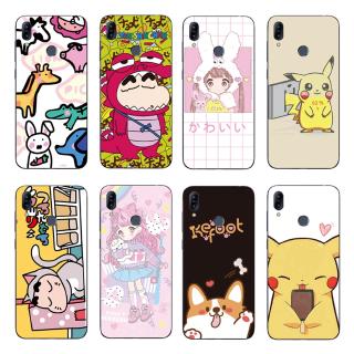 Ốp điện thoại TPU họa tiết Pikachu cho Asus Zenfone Max Pro M2 ZB631KL / ZB633KL