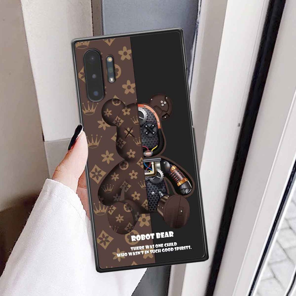 Ốp Samsung Note 10 / Note 10 Plus / Note 10+ bear brick, gấu đáng yêu, dễ thương