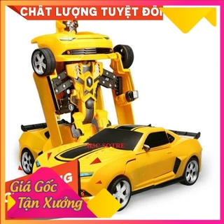 [RVĐ]_Ô TÔ BIẾN HÌNH RÔ BỐT ĐIỀU KHIỂN TỪ XA JS001 - Warrior robot sports car_SmartBuy