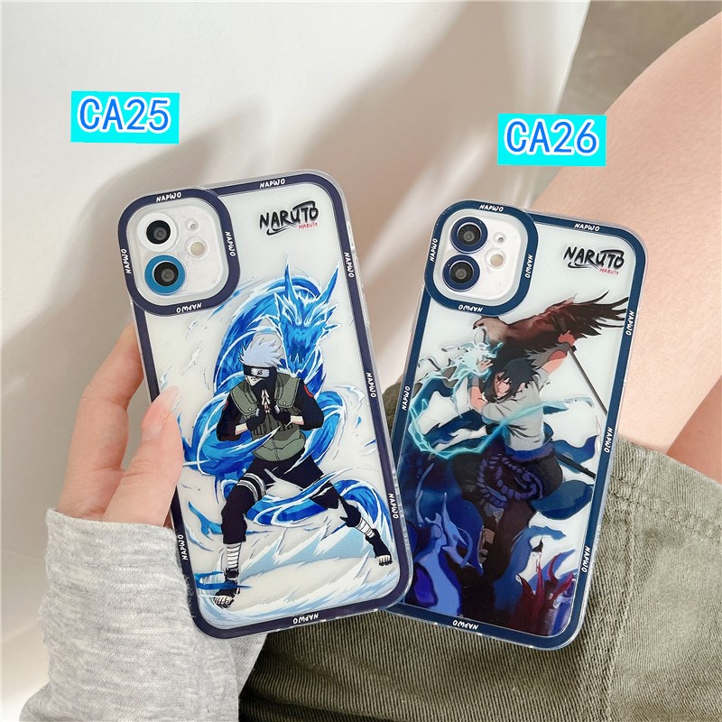Ốp Điện Thoại Mềm In Hình Naruto Cho iPhone 13 12 11 Pro Max 6 6s 7 8 Plus X Xs Max XR