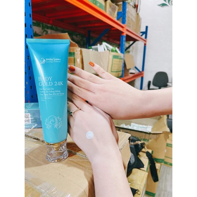 KEM TRẮNG DA TOÀN THÂN BODY GOLD 24k