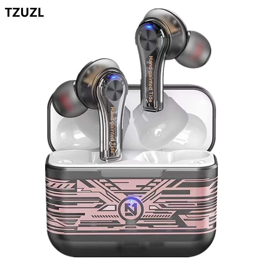 Tai nghe không dây TZUZL TS-200 TWS Bluetooth 5.0 có hộp sạc và điều khiển cảm ứng