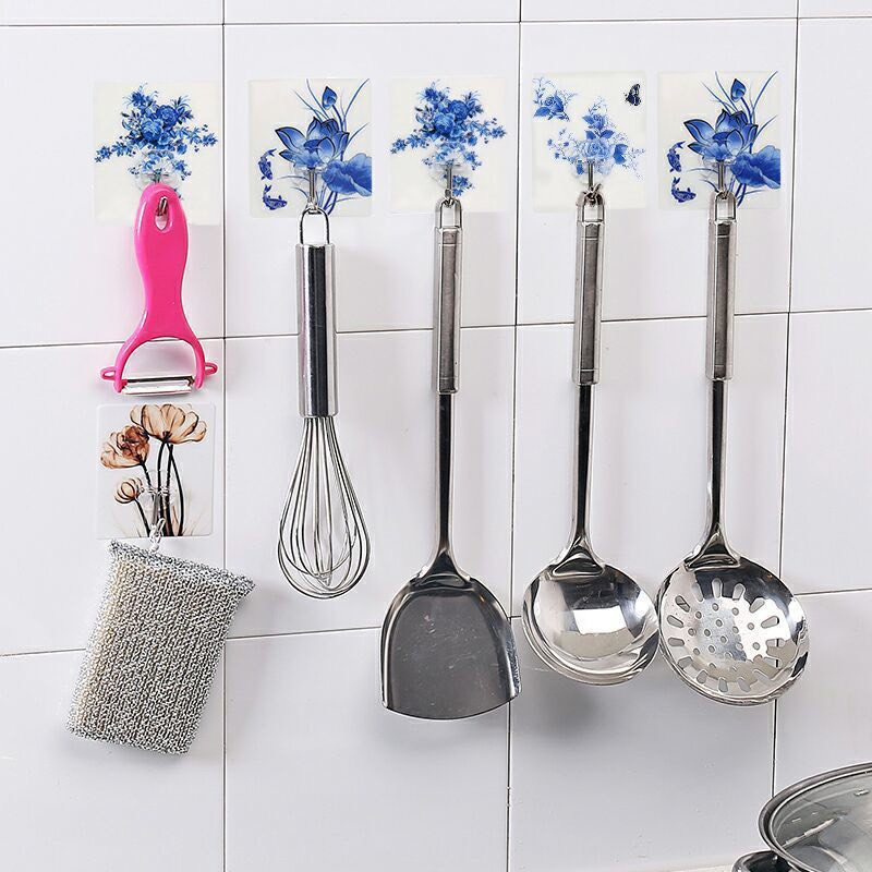 MÓC DÁN TƯỜNG NHIỀU HÌNH SIÊU CHỊU LỰC ĐA NĂNG 88126 Muối's Store
