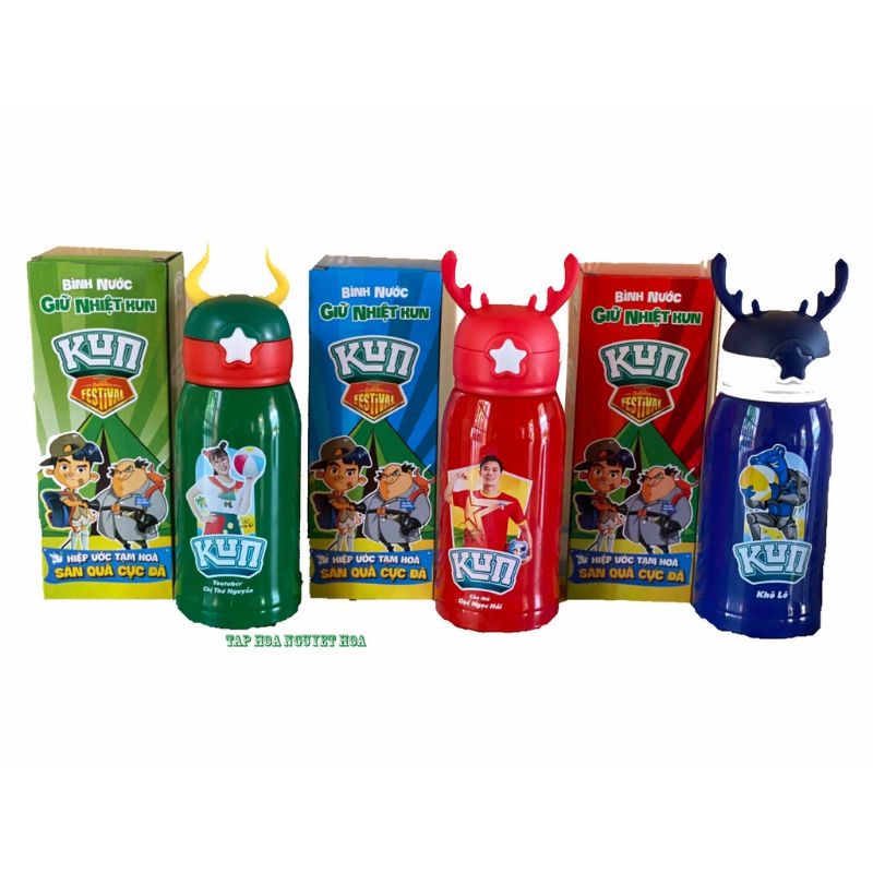 Bình kun giữ nhiệt cho bé (giao ngẫu nhiên)